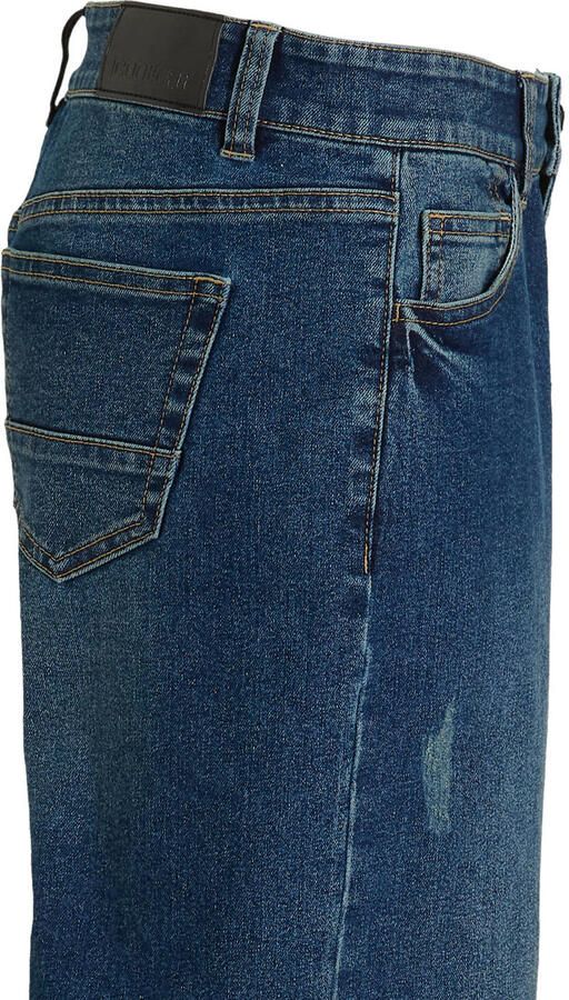 Coolcat Wide Leg Jeans Dominic Donker Blauw - Foto 4