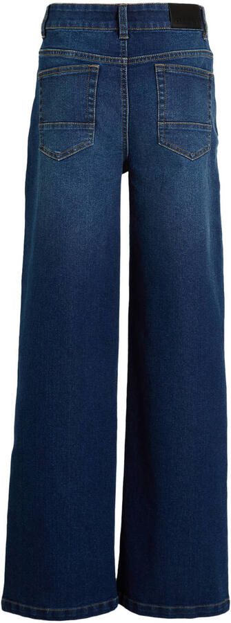 Coolcat Wide Leg Jeans Dominique Donker Blauw
