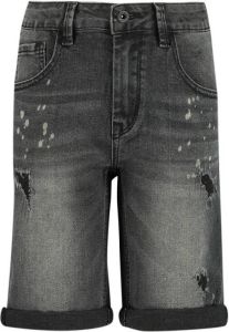 CoolCat Junior regular fit jeans bermuda Nick CB washed black