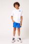 CoolCat Junior T-shirt Eace CB met tekst wit blauw Jongens Katoen Ronde hals 122 128 - Thumbnail 1
