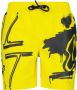 CoolCat Junior zwemshort WACKO geel zwart Jongens Polyester All over print 122 128 - Thumbnail 1