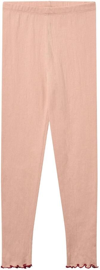 Copenhagen Colors slim fit legging roze Meisjes Katoen Effen