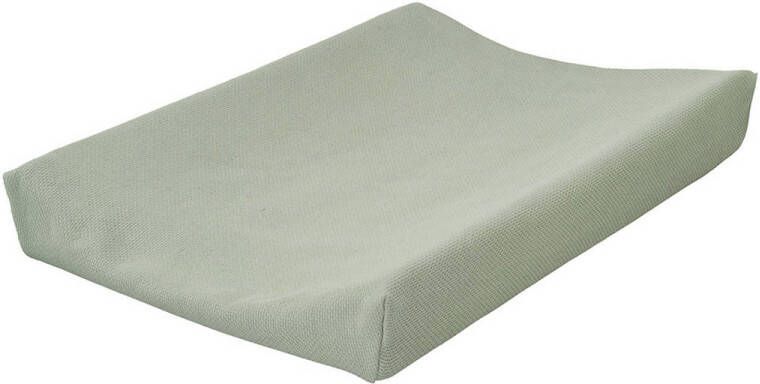 Cottonbaby aankleedkussenhoes dia twafel 72 x 46 cm oudgroen