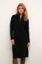 Cream Zwarte Gebreide Jurk Mollie Fit Black Dames - Thumbnail 1