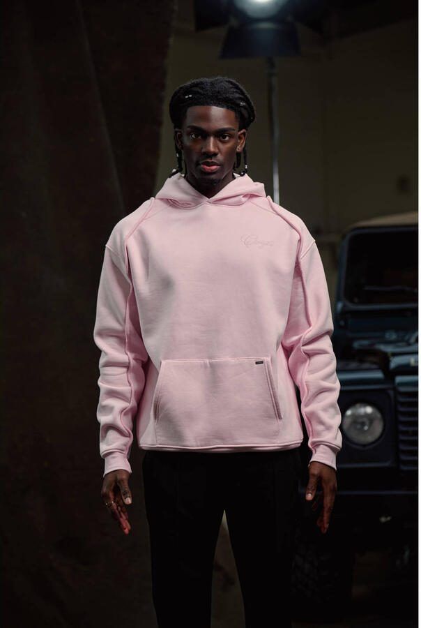 Croyez hoodie roze