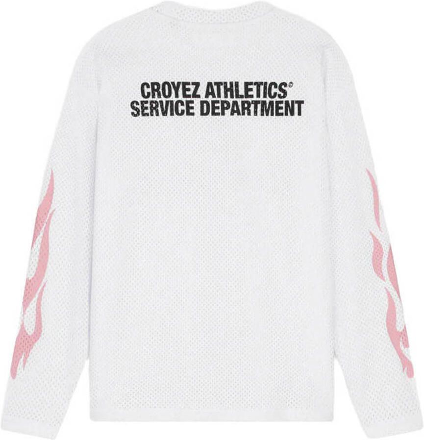 Croyez longsleeve met backprint wit - Foto 2
