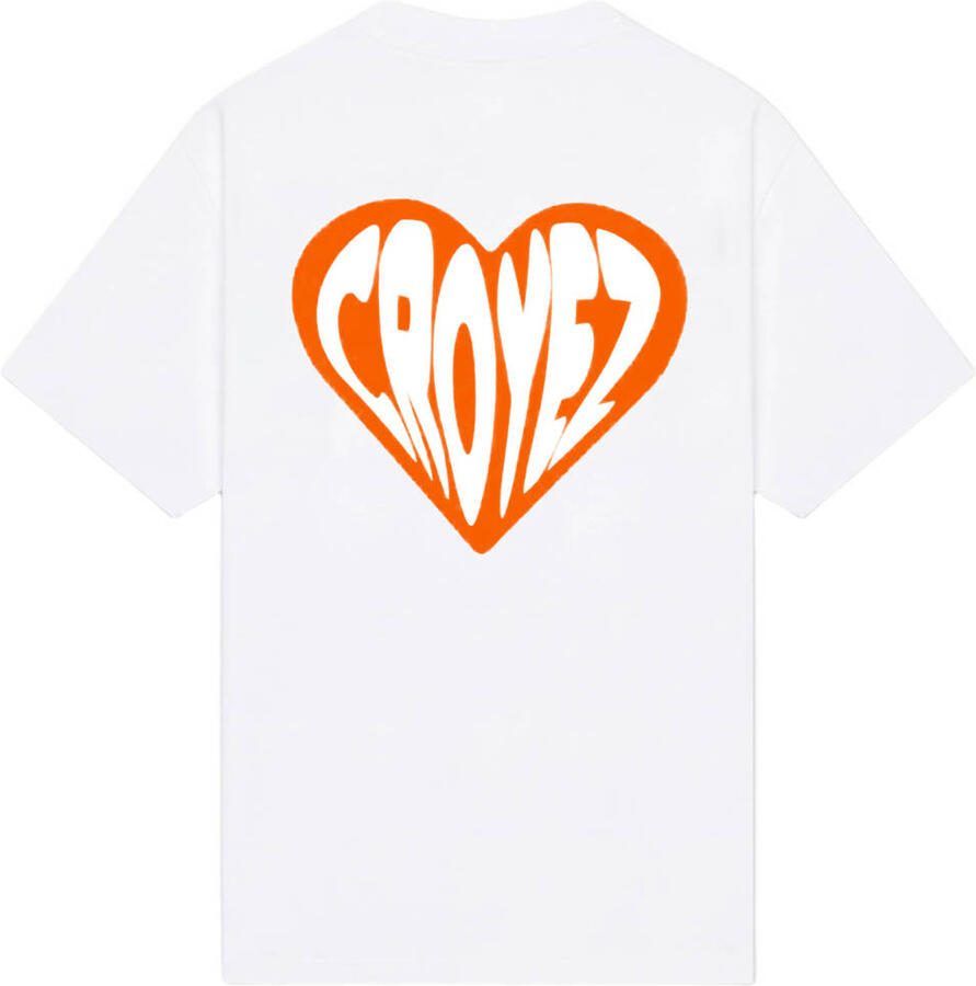 Croyez oversized T-shirt met backprint wit - Foto 2