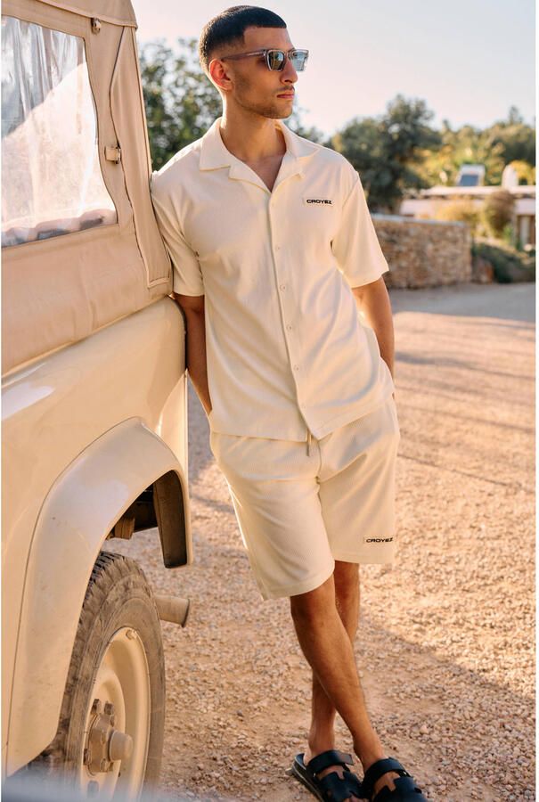 Croyez regular casual short ecru - Foto 2