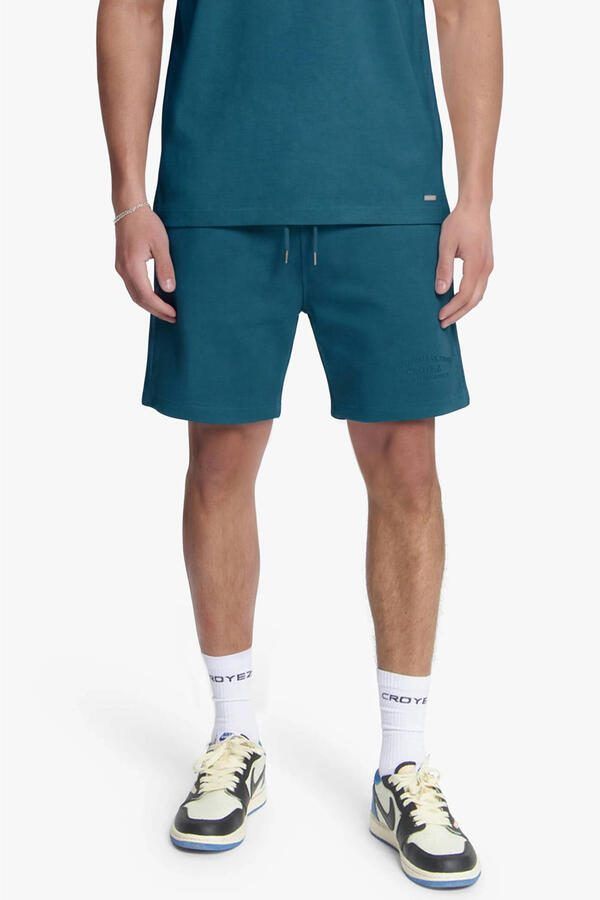Croyez regular sweatshort petrol