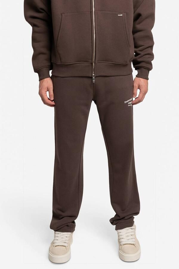 Croyez relaxed fit joggingbroek dark brown