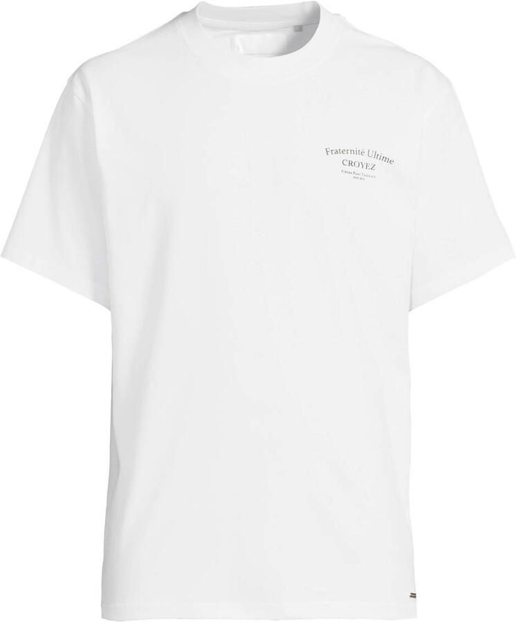 Croyez relaxed fit T-shirt met backprint wit - Foto 2