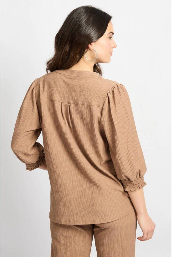 CS the Label blouse bruin - Foto 2