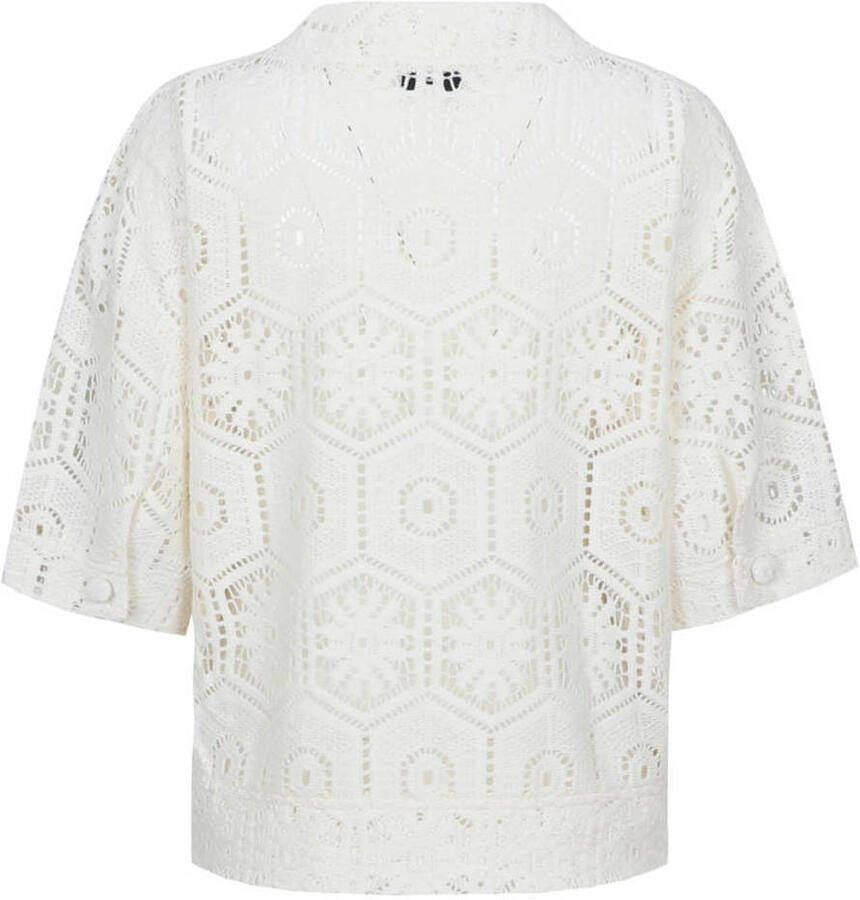 CS the Label blouse crochet ecru - Foto 2