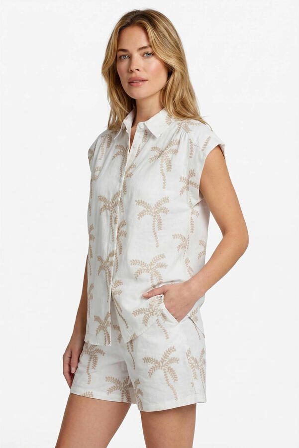 CS the Label blouse ecru