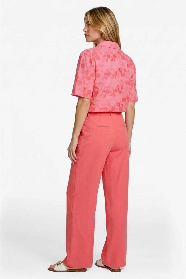 CS the Label blouse koraalrood - Foto 3