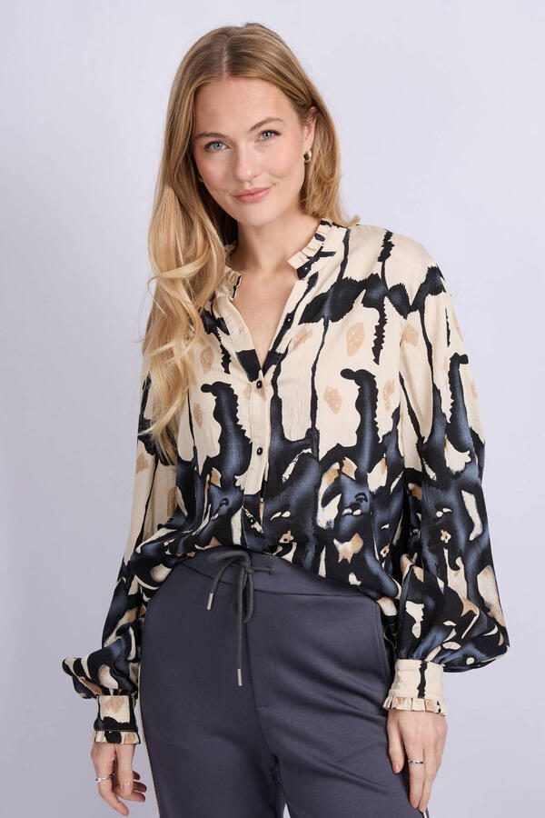 CS the Label blouse zand