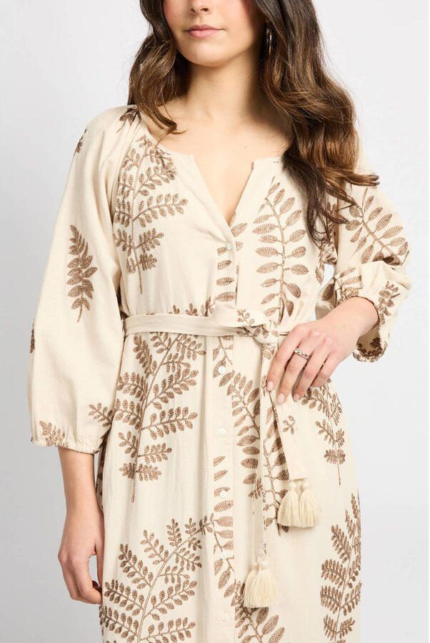 CS the Label blousejurk beige