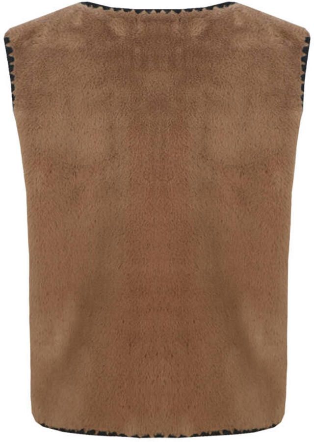 CS the Label gilet bruin