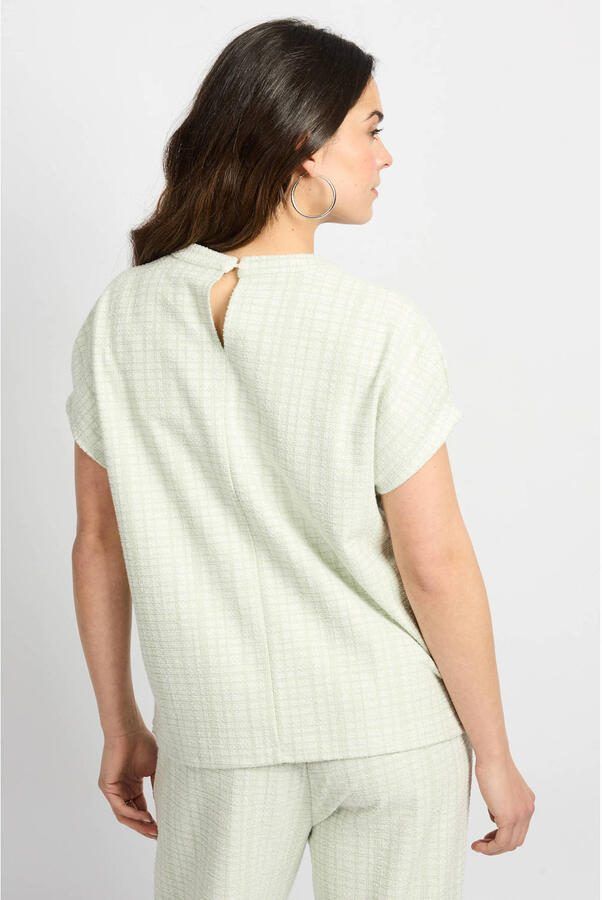 CS the Label glitter top mintgroen - Foto 3