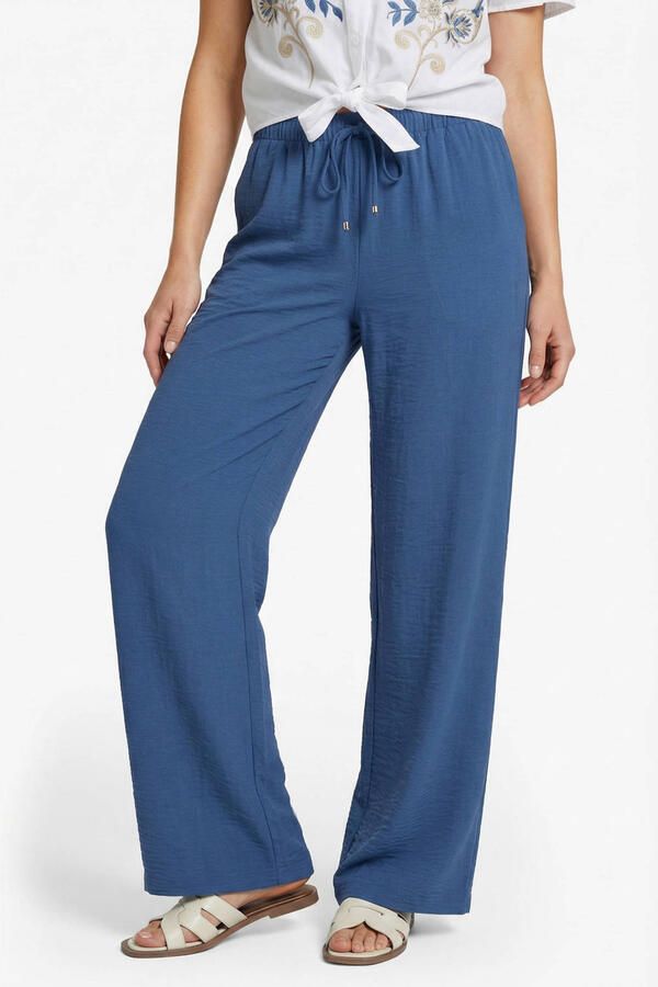 CS the Label high waist broek blauw