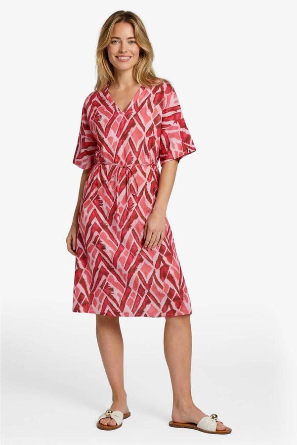 CS the Label midi jurk roze