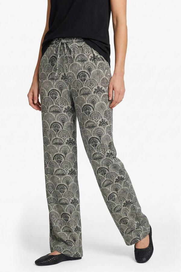 CS the Label regular waist broek zand