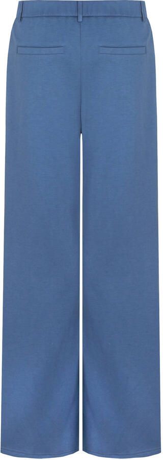 CS the Label straight regular waist casual broek blauw - Foto 3