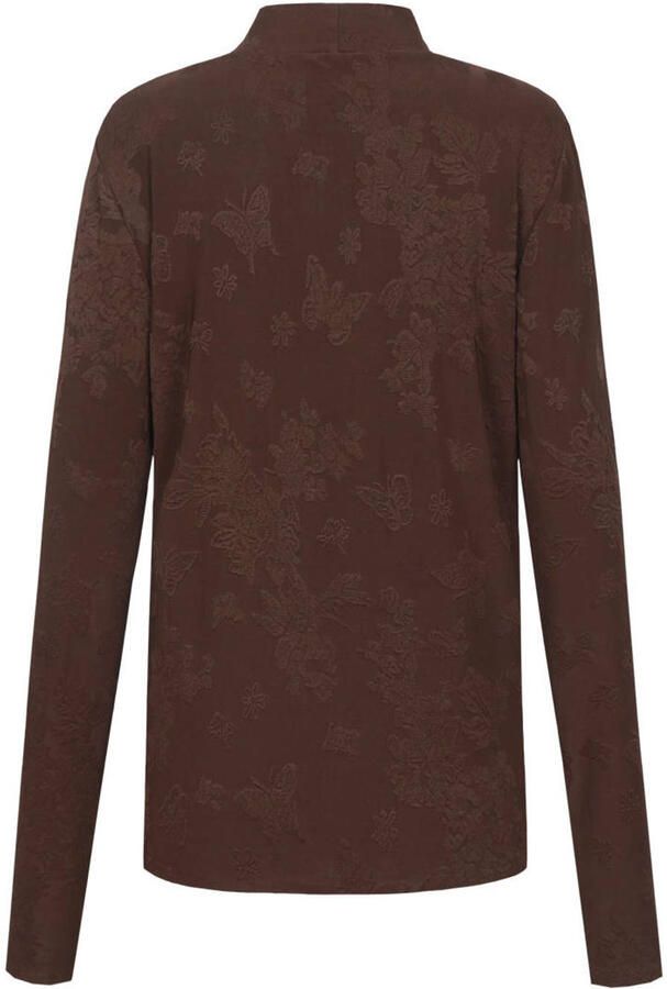 CS the Label top met print bruin - Foto 2