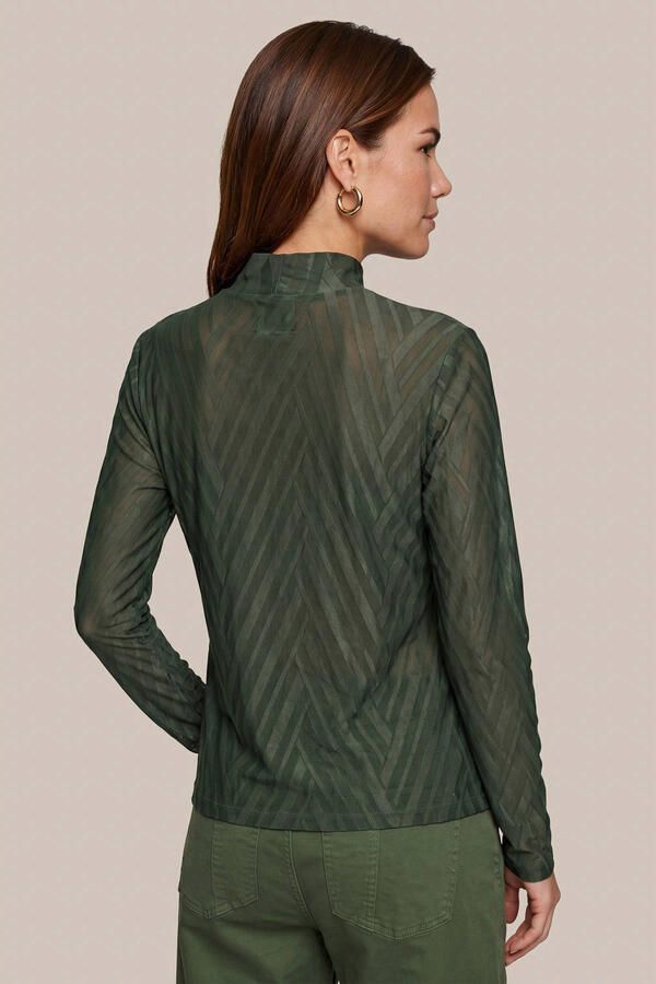 CS the Label top met print groen - Foto 3