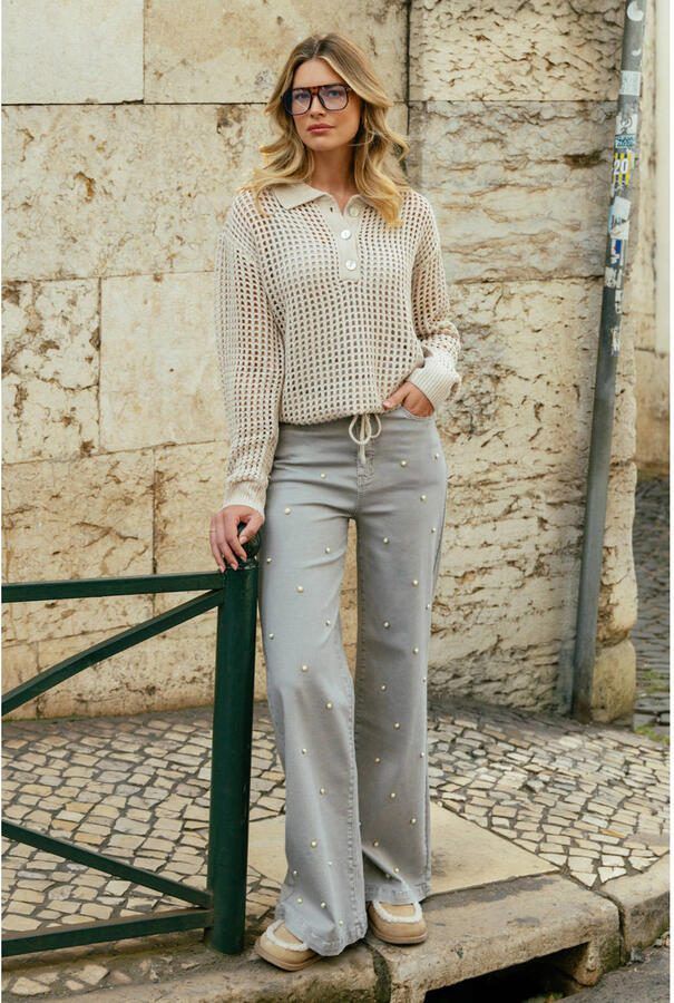 CS the Label trui beige