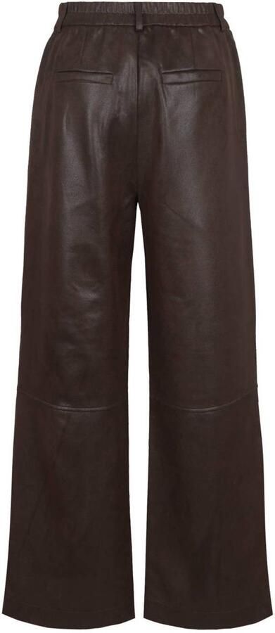 CS the Label wide leg broek bruin - Foto 3