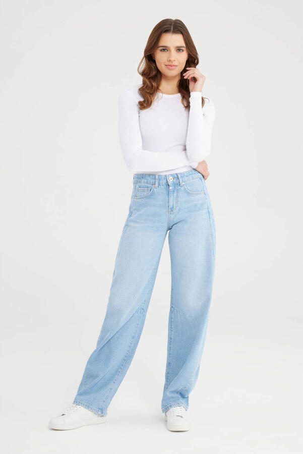 Cup of Joe Denim Barrel jeans light blue denim - Foto 3