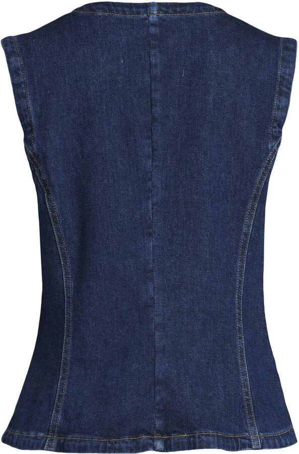 Cup of Joe Denim gilet dark blue denim - Foto 2