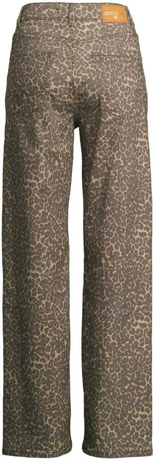 Cup of Joe Denim high straight leg jeans bruin