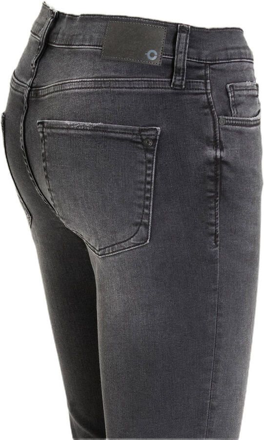Cup of Joe Denim high waist super skinny jeans grey denim