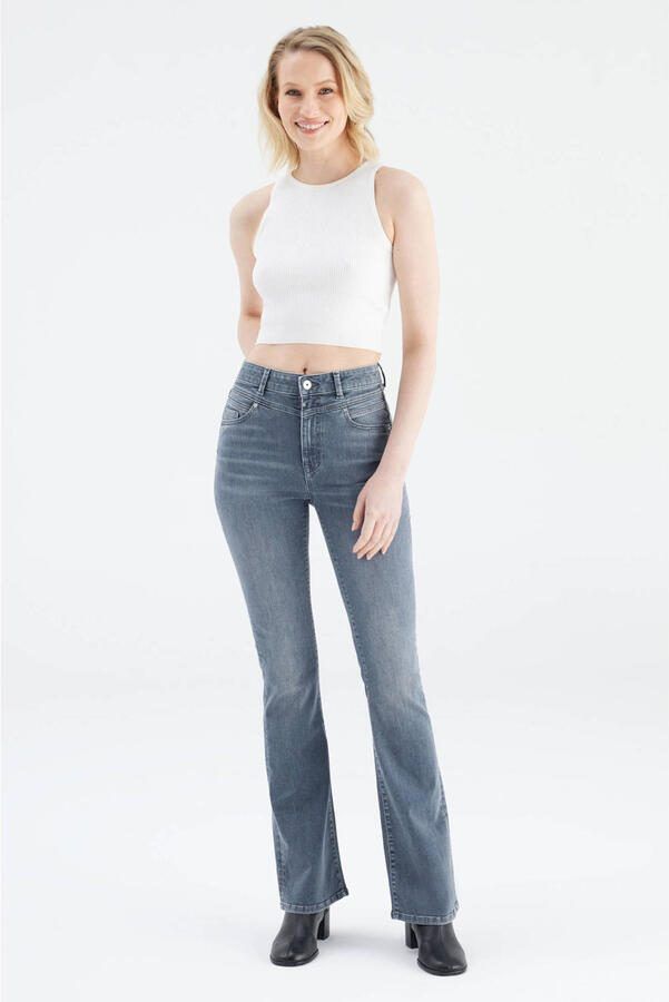 Cup of Joe Denim high waist flared jeans grey denim - Foto 4