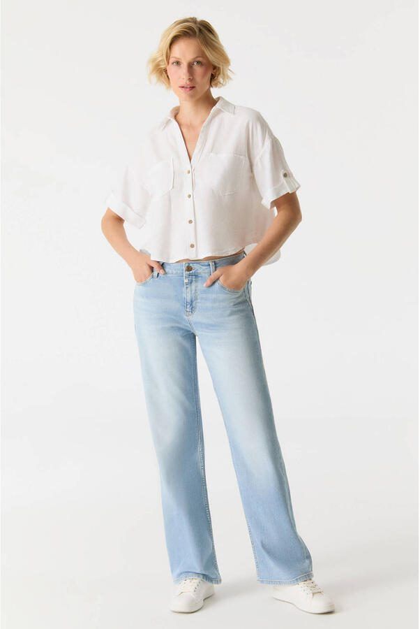 Cup of Joe Denim straight leg jeans light blue denim - Foto 2
