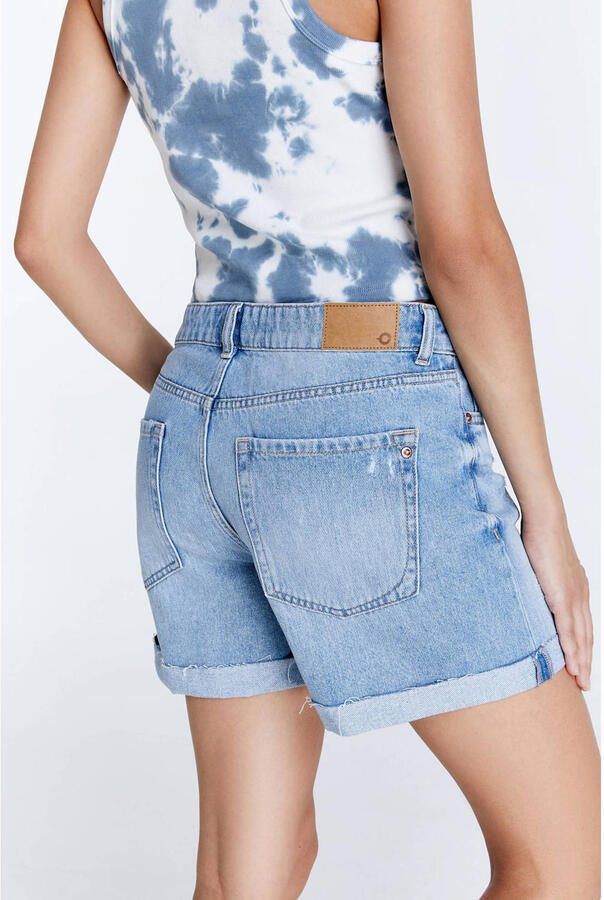 Cup of Joe Denim low waist short light blue denim - Foto 2