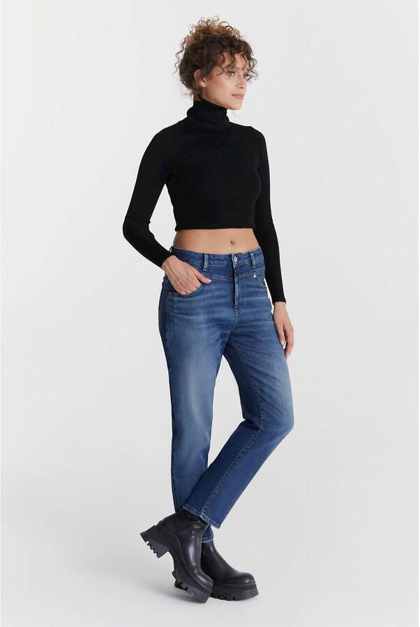Cup of Joe Denim mom jeans Victoria dark blue denim - Foto 2