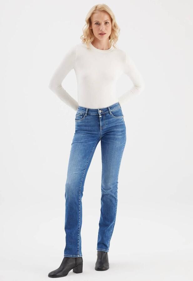 Cup of Joe Denim regular fit jeans medium blue denim - Foto 3