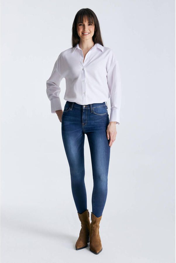 Cup of Joe Denim skinny jeans Sophia dark blue denim