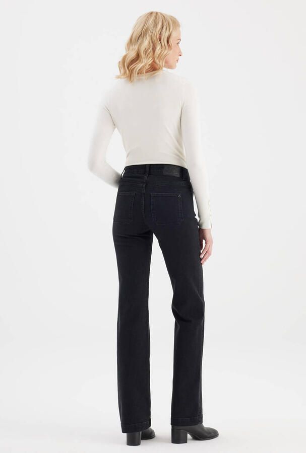 Cup of Joe Denim straight leg jeans zwart - Foto 3