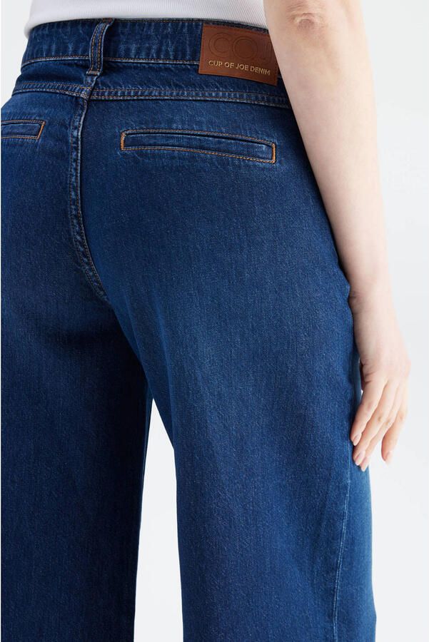 Cup of Joe Denim wide leg jeans dark blue denim - Foto 2