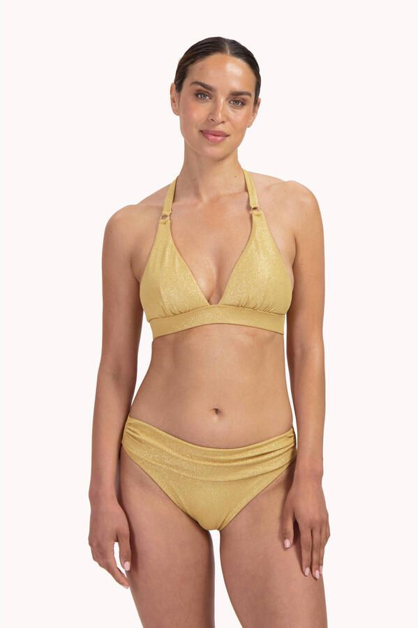 Cyell bikinibroekje Golden Hour met lurex goud