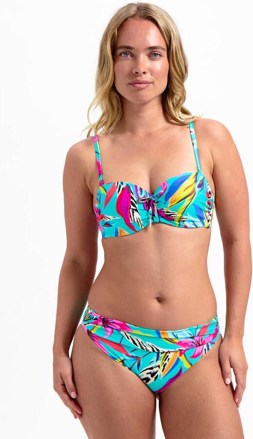 Cyell bikinibroekje turquoise roze - Foto 2
