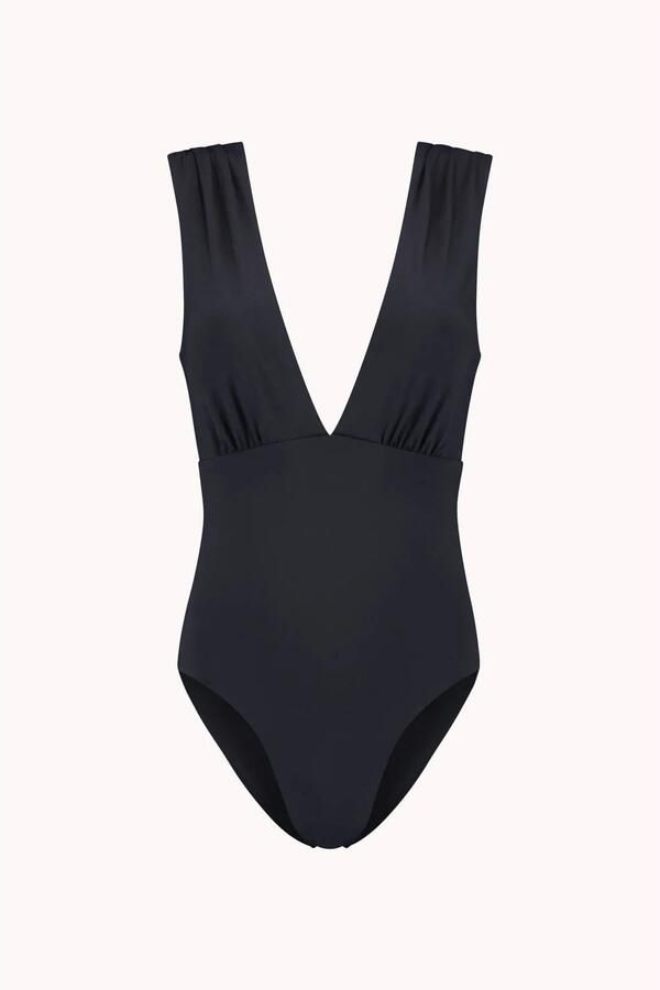 Cyell Design badpak Femme Noir met ceintuur zwart - Foto 3
