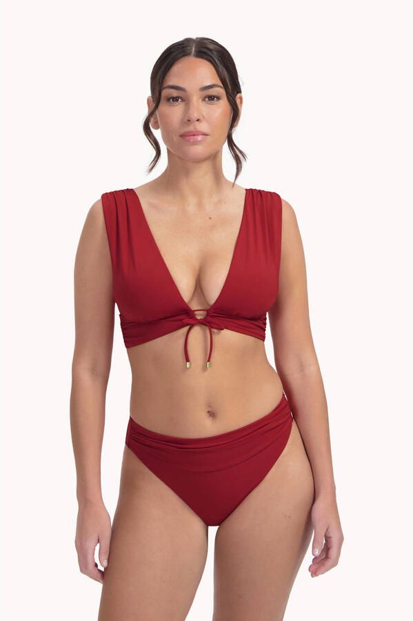Cyell Design bikinibroekje Femme Rouge donkerroze