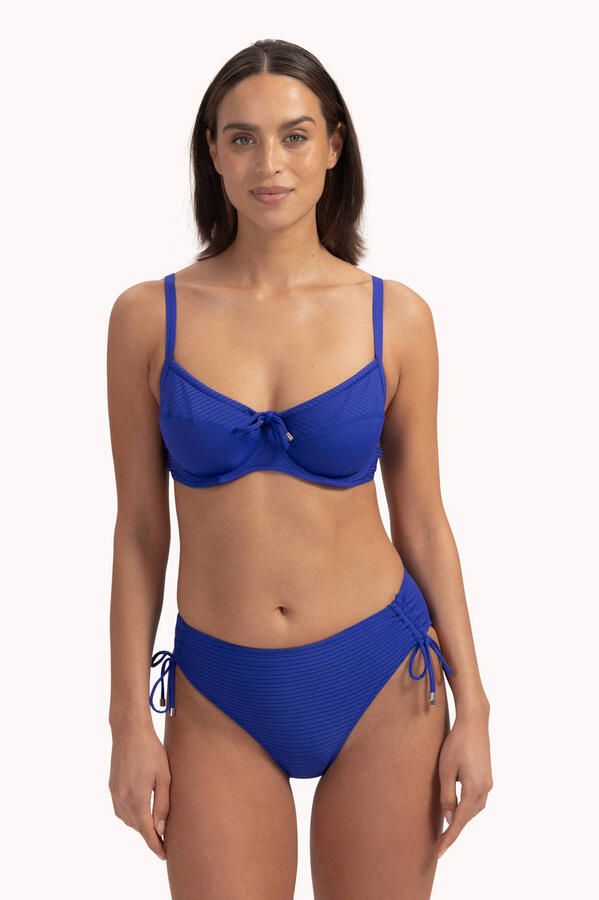 Cyell high waist bikinibroekje donkerblauw
