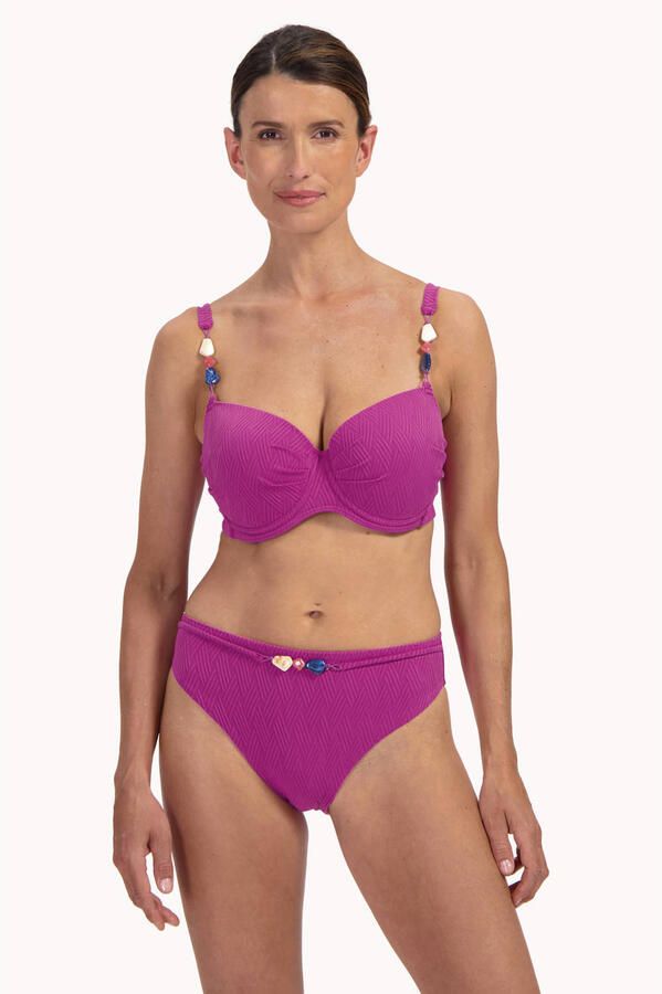 Cyell high waist bikinibroekje fuchsia