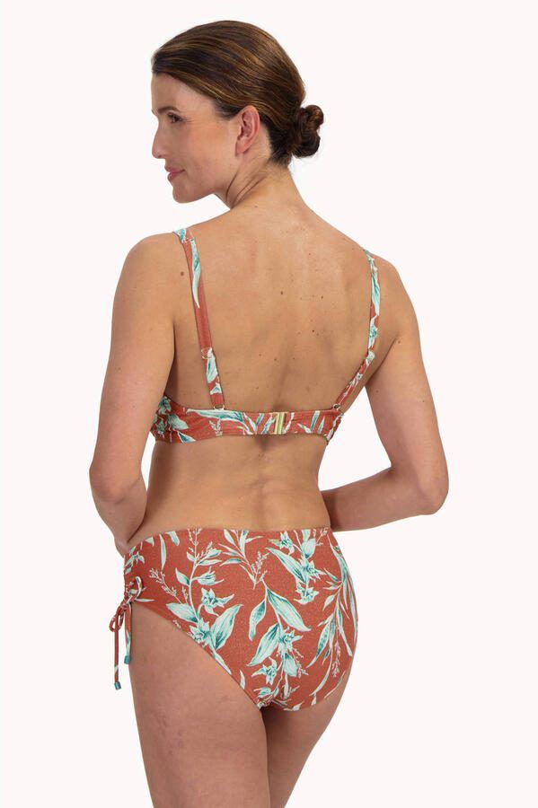 Cyell high waist bikinibroekje lichtbruin mintgroen - Foto 2